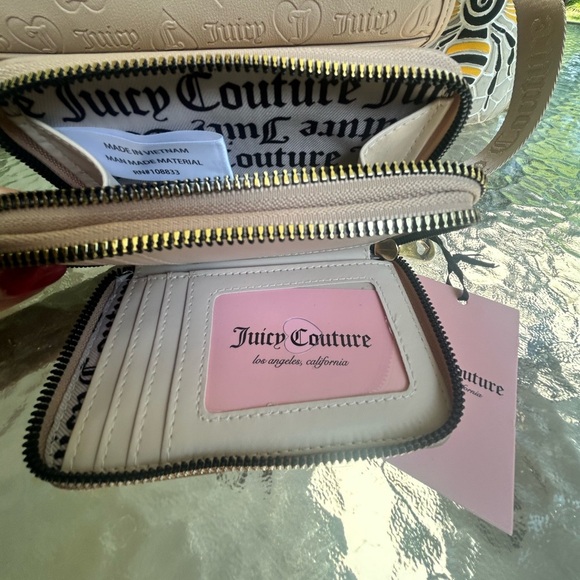 NWT- Juicy Couture Beige Tote and Wallet Set - Picture 6 of 9